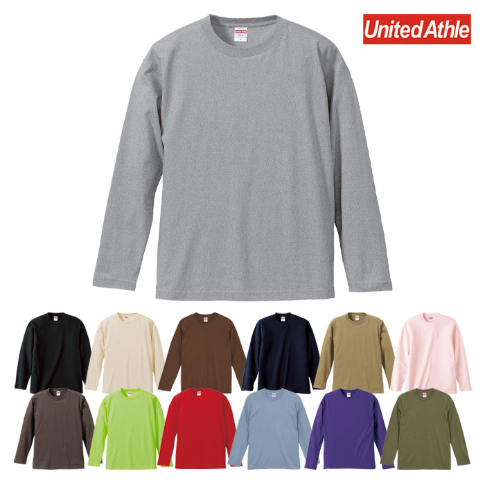 United Athle（ユナイテッドアスレ） S-XL 5.6オンスロングスリーブT