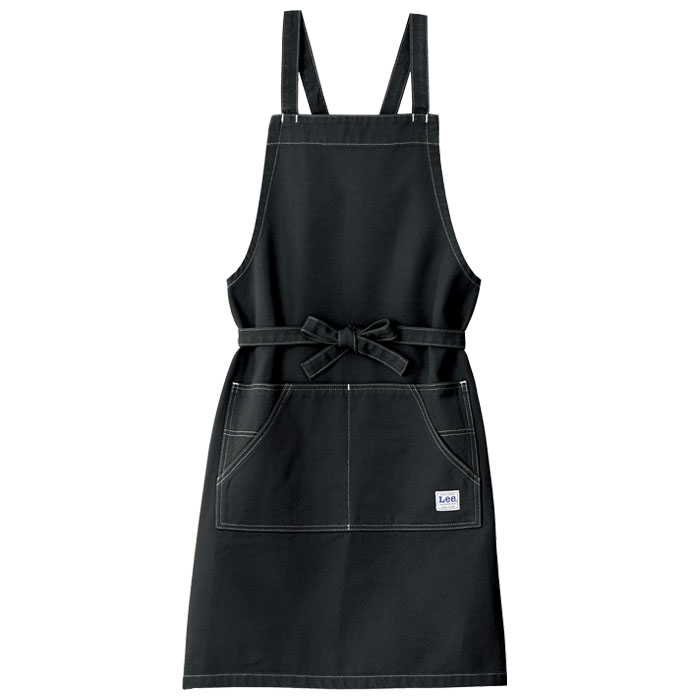 新品タグ ラルフローレン 厚手ヒッコリー ユニセックス エプロン DIY BBQ Lee 胸当てエプロン LCK79003 男女兼用 おしゃれ カフェ 飲食店