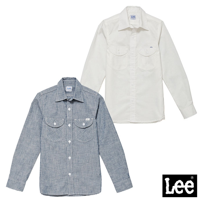 Lee　レディス　シャンブレー七分袖シャツ　BMLCS43004 楽天市場】Lee レディース シャンブレー シャツ レディース 七分