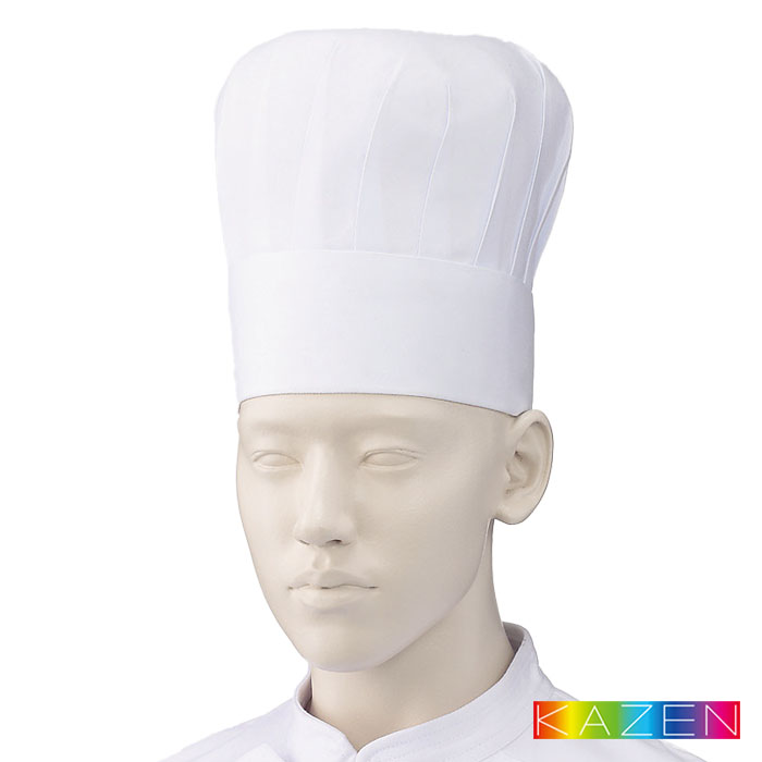 KAZEN（カゼン） 471-60 メッシュ付コック帽 高さ20cm 帽子 飲食店