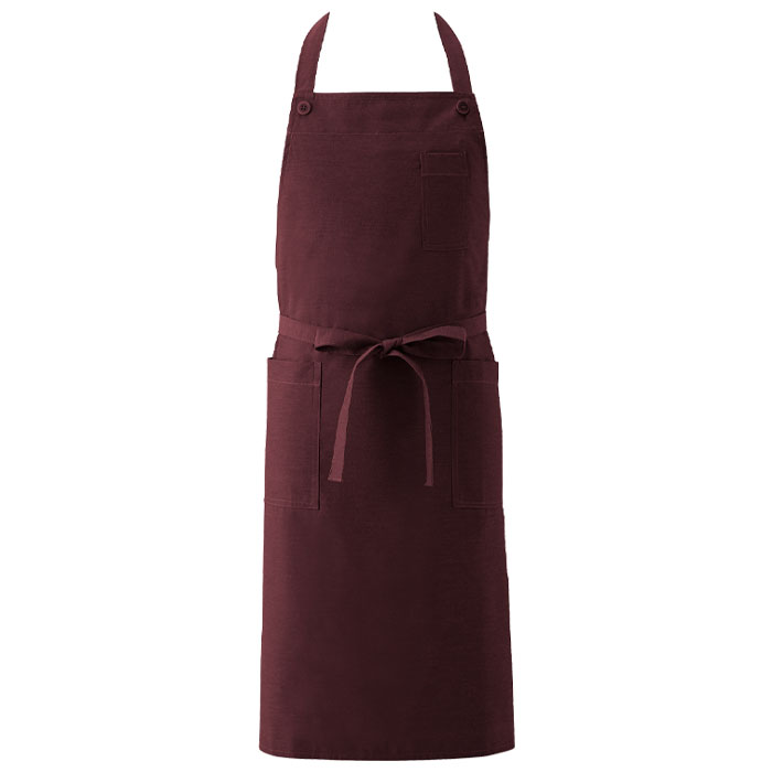 胸当てエプロン KI750 撥水 男女兼用 メンズ レディース お尻がかく