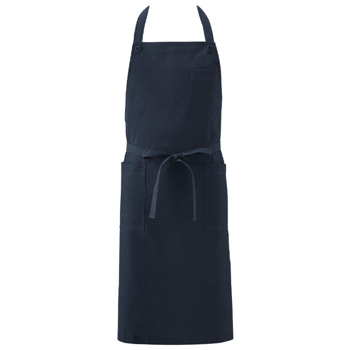 ネイビー　エプロン 胸当てエプロン｜お洒落なネイビー・丈夫で長持ち｜Chef Works® — Chef