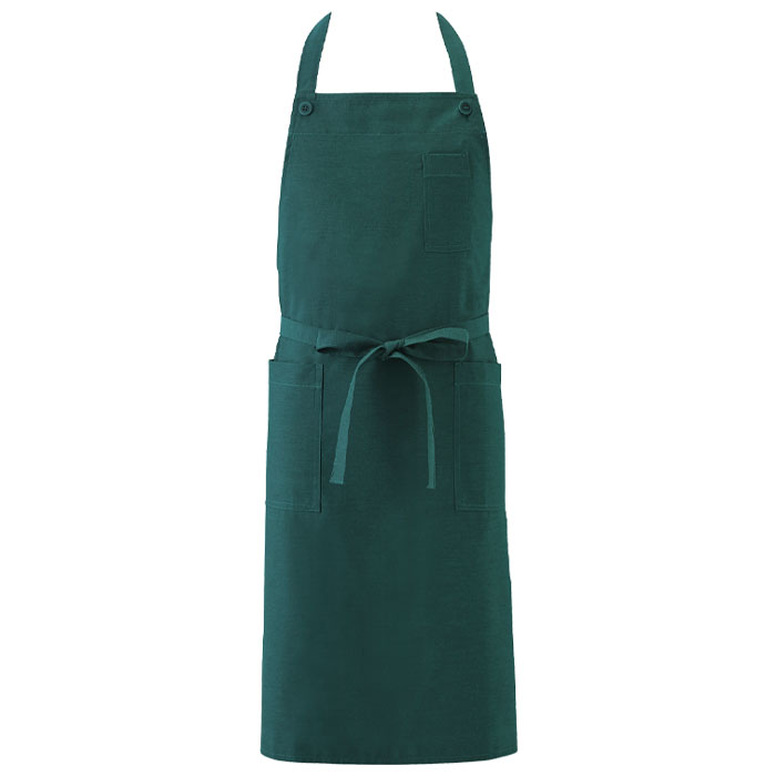 胸当てエプロン KI750 撥水 男女兼用 メンズ レディース お尻がかく