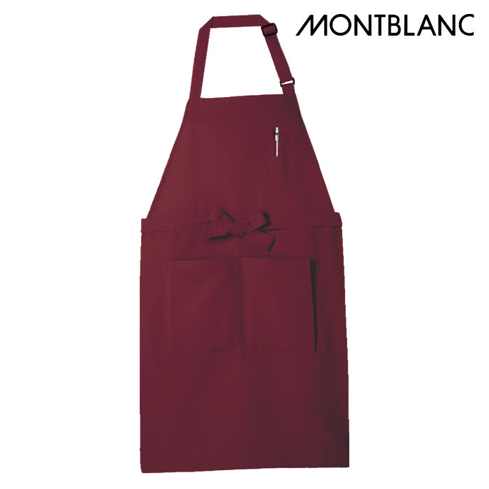 MONTBLANC（モンブラン） エプロン 5-630 男女兼用 胸付き首掛けタイプ