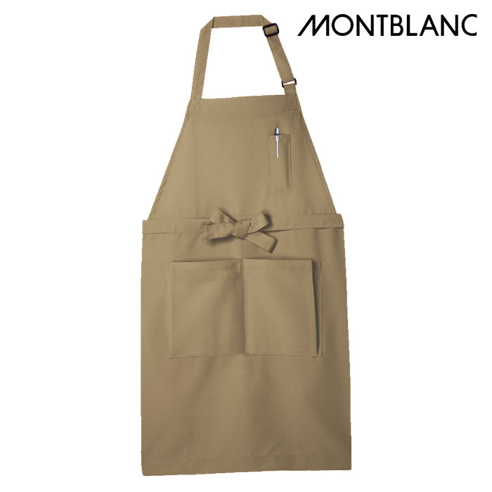 MONTBLANC（モンブラン） エプロン 5-630 男女兼用 胸付き首掛けタイプ