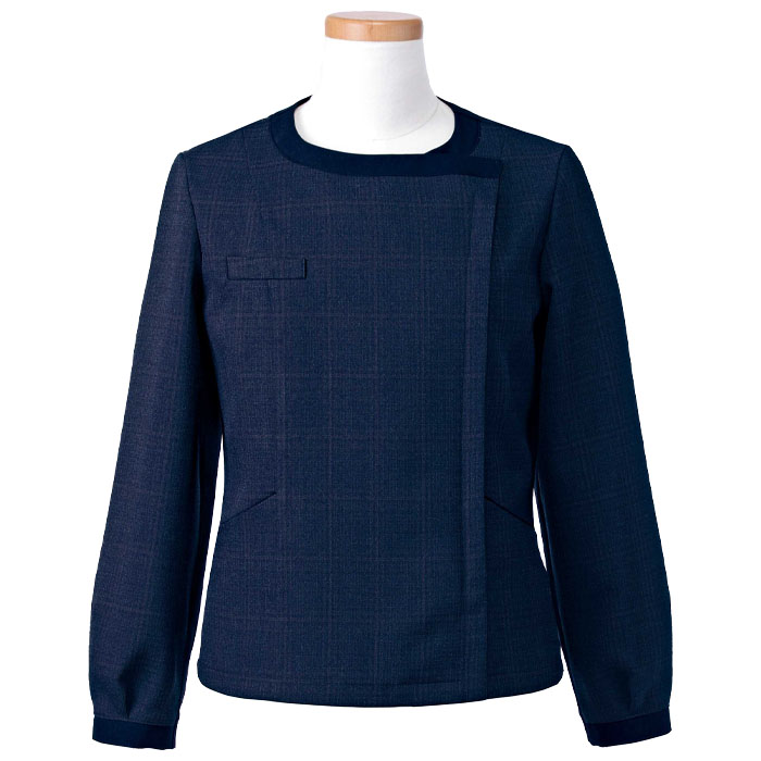 事務服 九分袖オーバージャケット レディース U2421 UNILADY オフィス 