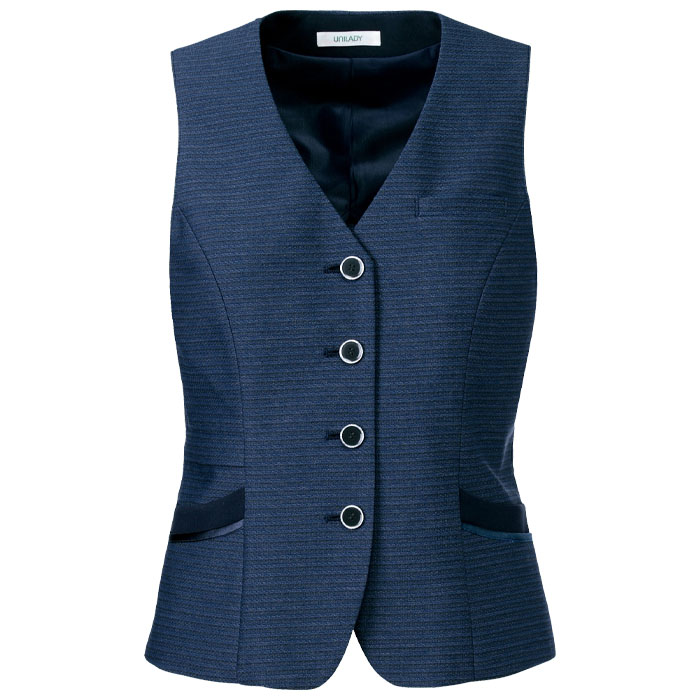 事務服 ベスト レディース U52250 銀イオン UNILADY オフィスウェア 仕事服 制服 ユニフォーム 5号-15号 事務服 ベスト レディース U52250 銀イオン UNILADY オフィス