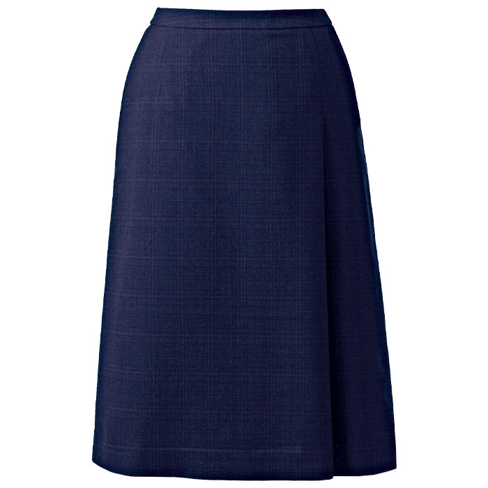 21号・23号 事務服 セミフレアスカート 後ろゴム レディース U9421