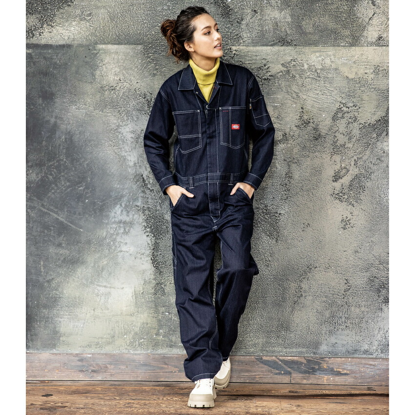 ツナギ 作業服 Dickies ディッキーズ つなぎ D-756 メンズ レディース