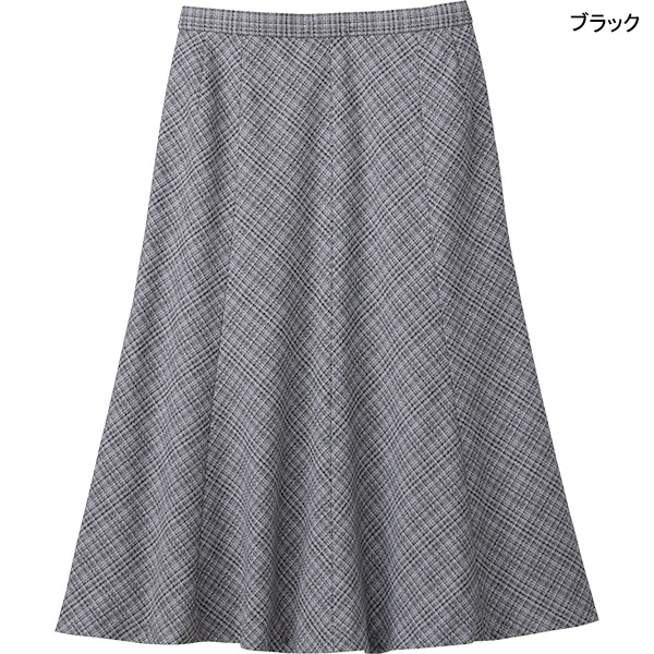 事務服 制服 オフィス セロリー selery マーメイドスカート(60cm丈)  S-12460 サイズ21号・23号  2025年春夏新作 カリスツイード セロリー（SELERY） セロリー事務服 春夏マーメイドスカート S-12460