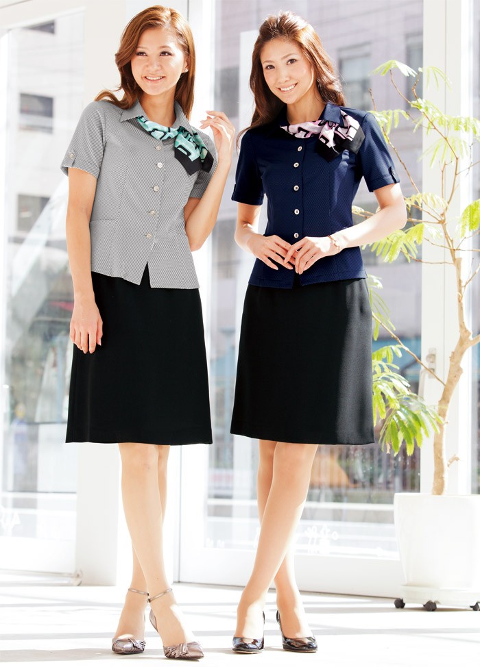 セロリー 事務服 ブラウス オーバーブラウス 半袖 S-50120 S