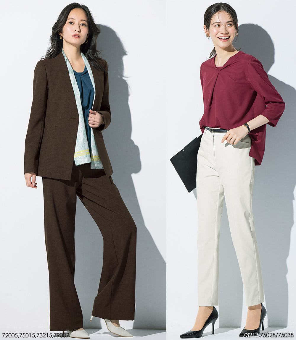 ジェーンパッカー プルオーバー S-73213/5/8 とろみ セロリー