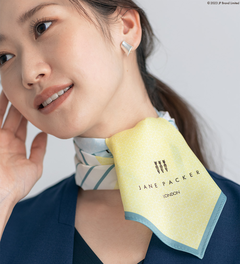 セロリー（SELERY） ジェーンパッカー 事務服 ロングスカーフ S-79004