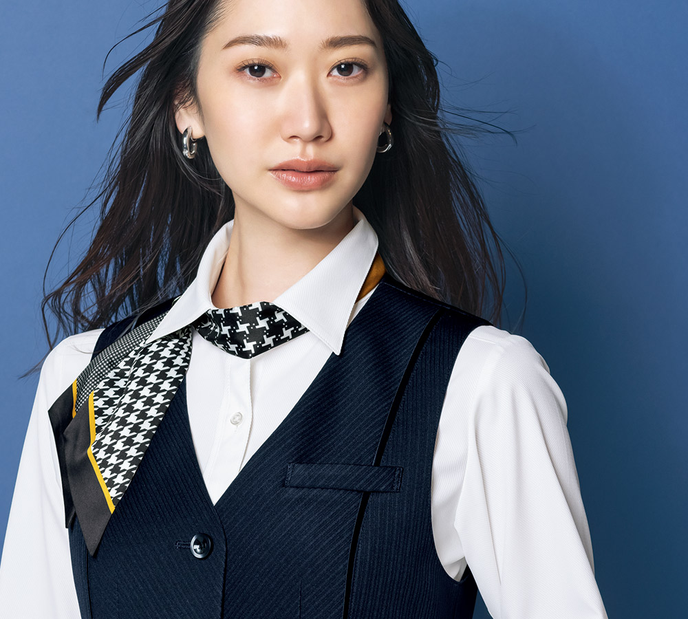 セロリー（SELERY） セロリー事務服 バックル付スカーフ S-98323 98324