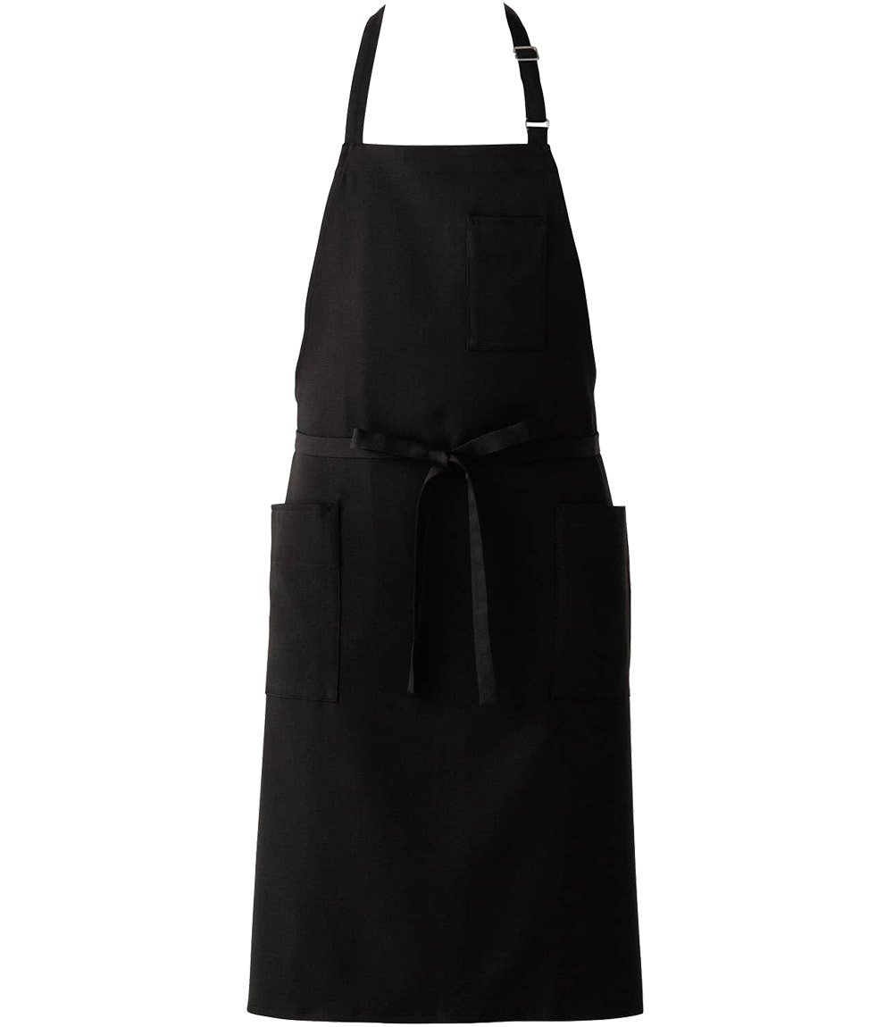 セブン セブン【原着糸】胸当て付きエプロン CT2296 ラチネ 飲食店