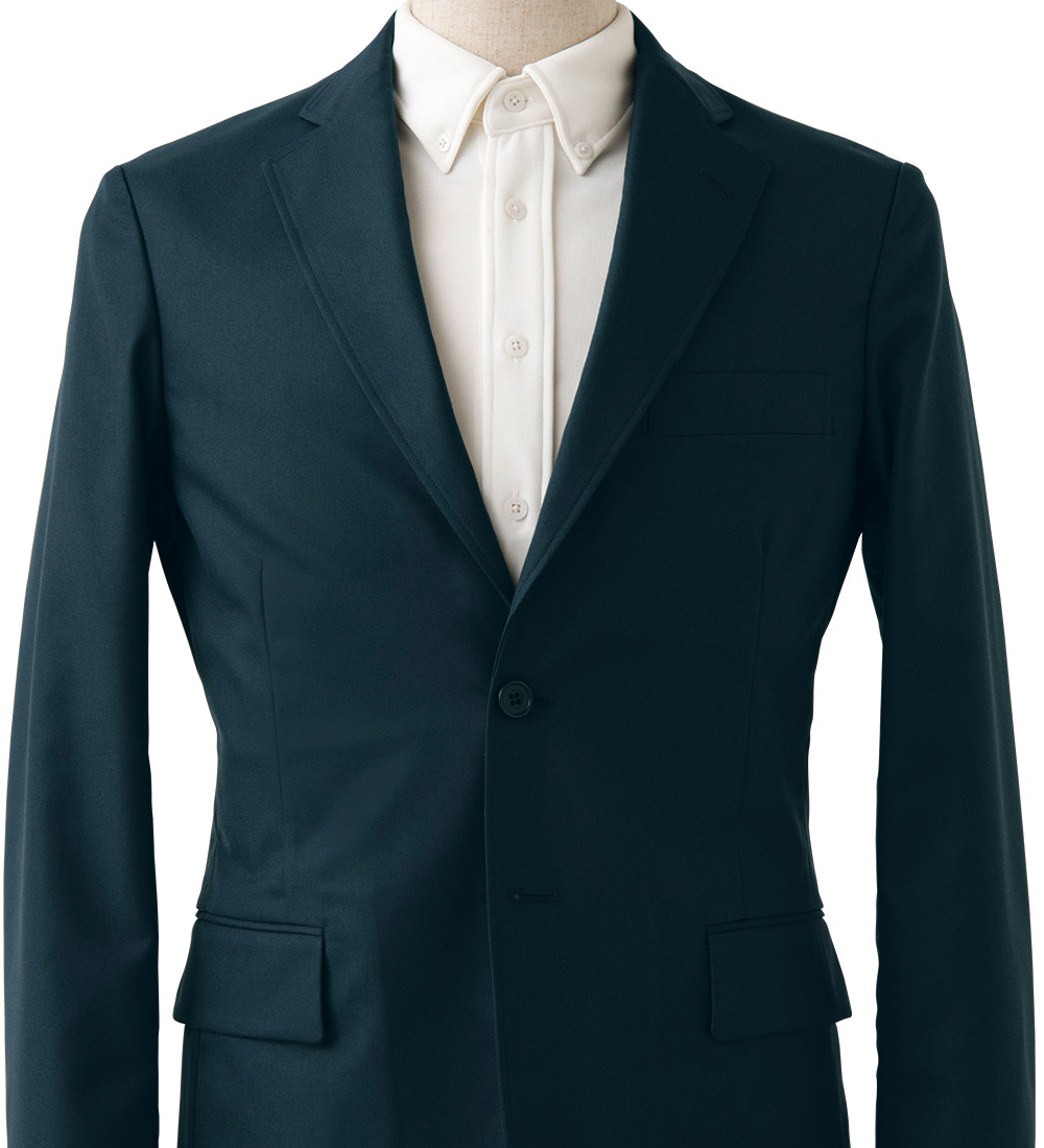 セブン 男性用ジャケット DD2764 ツイル ビジネススーツ : ワーキング