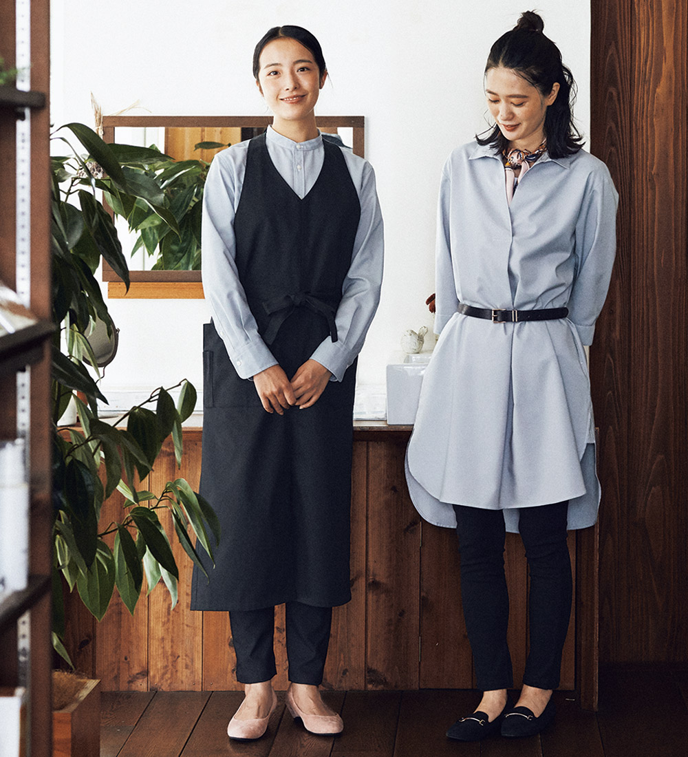 ボンマックス（BONMAX） 飲食店/サービス 女性用 七分袖シャツ