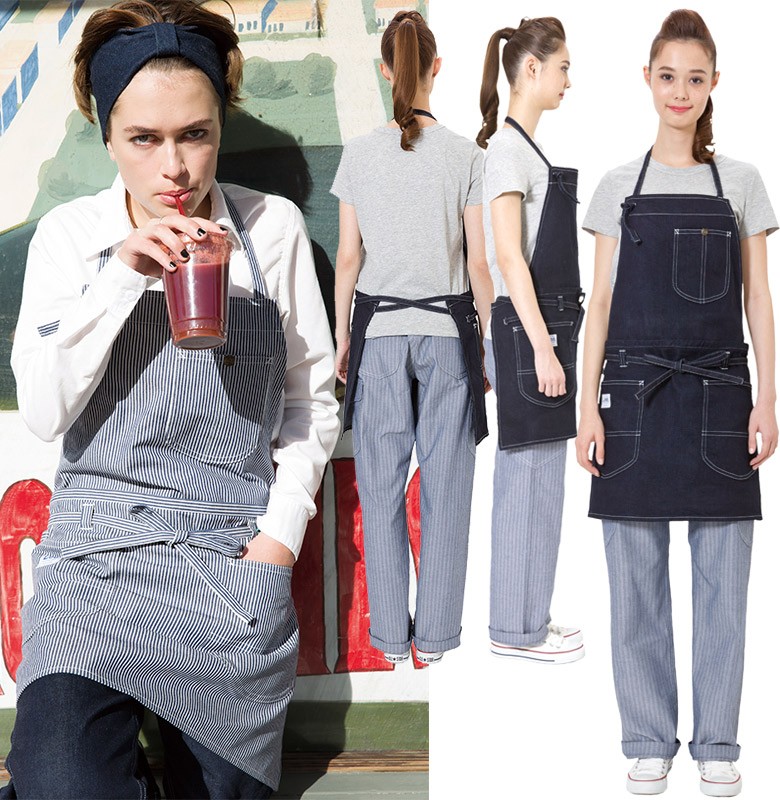 2WAYエプロンLCK79006リー/フェイスミックス