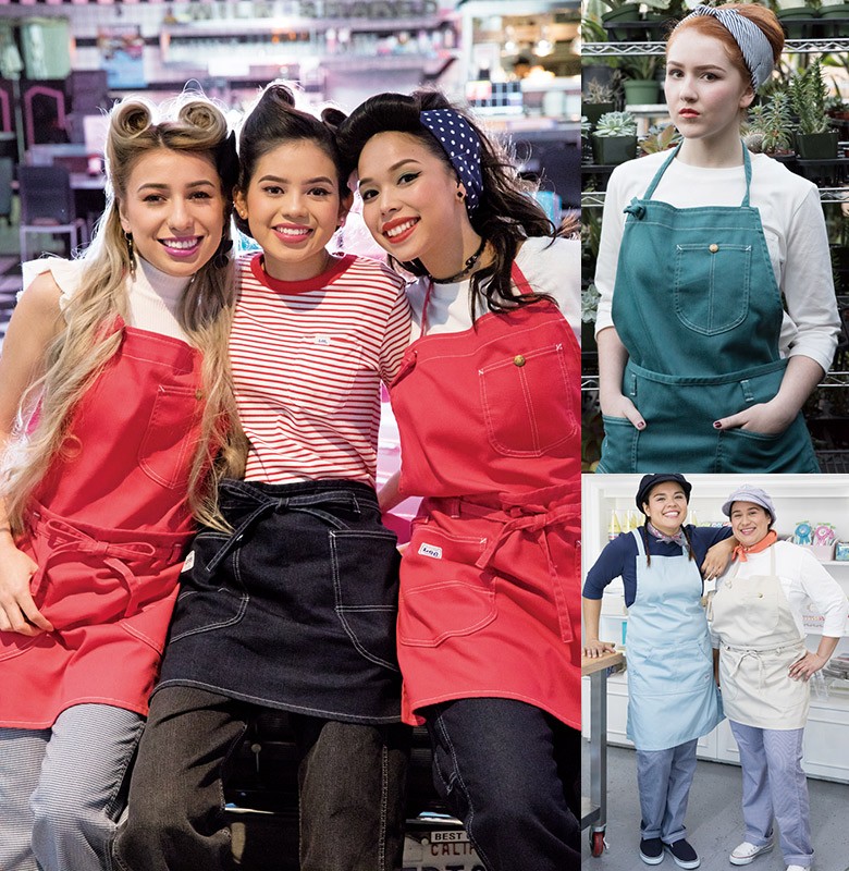 2WAYエプロンLCK79006リー/フェイスミックス