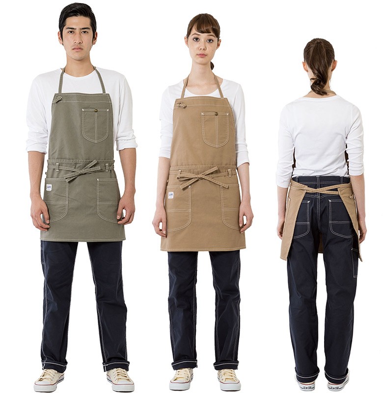 Lee（リー） Lee 2WAYエプロン LCK79012 ストレッチダック フェイス