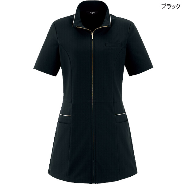 アンジョア チュニックジャケット 42104 トリコットツイル 美容エステ制服｜uniform-store｜03