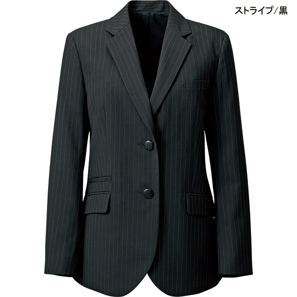 マリークヮント制服 ジャケット M43251 ピンストライプ【グリーン購入法】｜uniform-store｜02