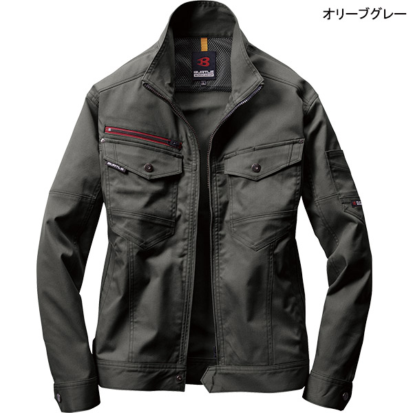 バートル 男女兼用 春夏ジャケット 7041 エコストレッチドビークロス 作業服 | BURTLE | 05