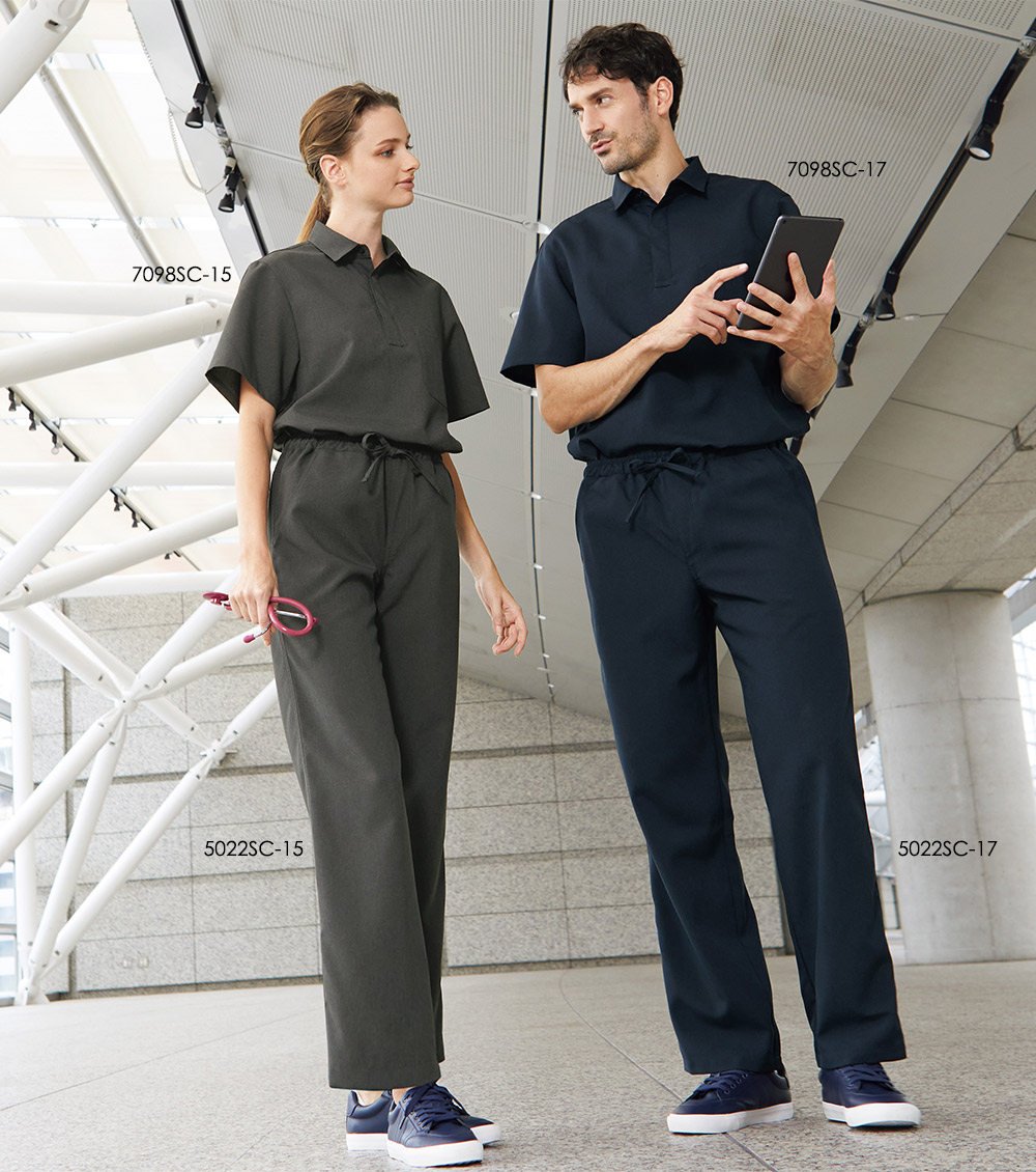 Dickies（ディッキーズ） 医療カラー白衣 男女兼用スクラブ 7098SC