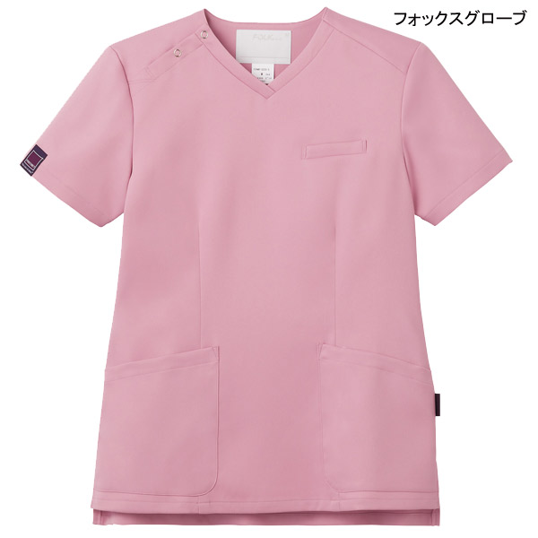 フォーク レディース スクラブ 7099SC オールフレックスストレッチツイル ナース服｜uniform-store｜04