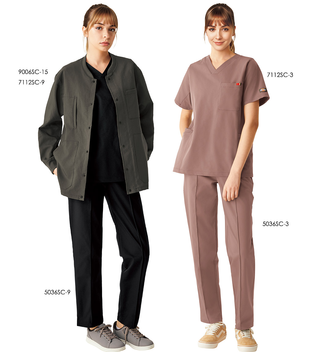 Dickies（ディッキーズ） 医療白衣ディッキーズ 男女共用スクラブ