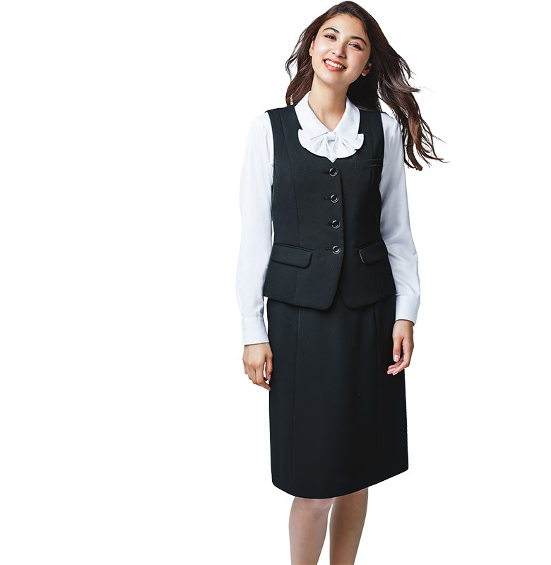 カーシーカシマ 事務服ベスト EAV637 ノルディスツイル エンジョイ