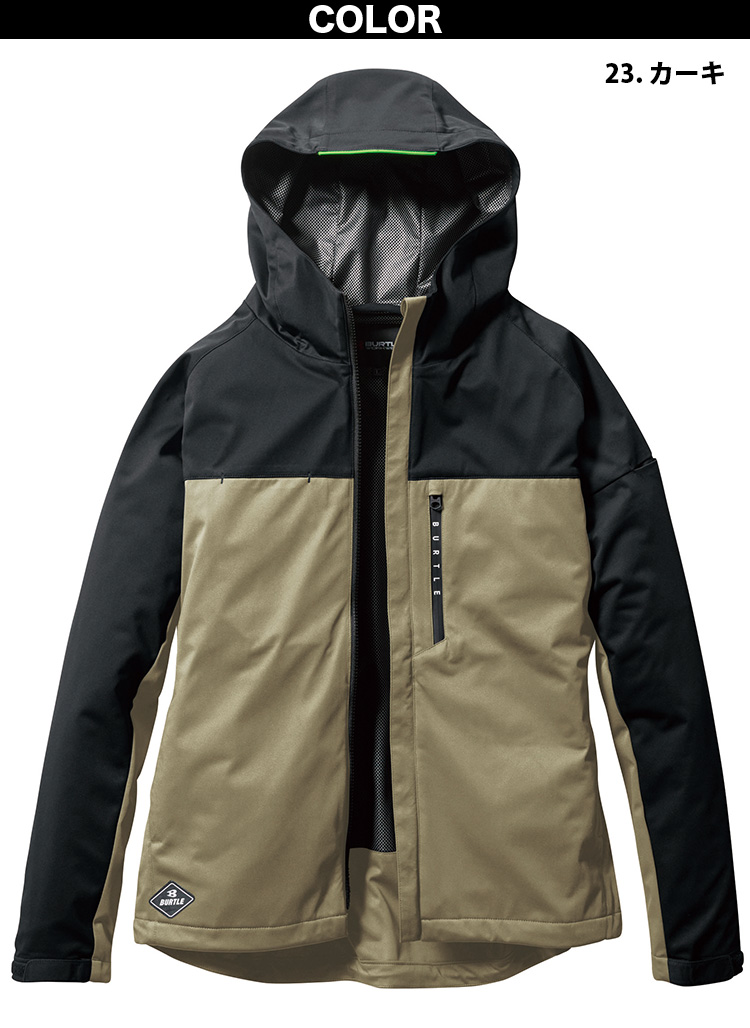 BURTLE（バートル） 秋冬 ストレッチパーカ（ユニセックス）3230 XXL
