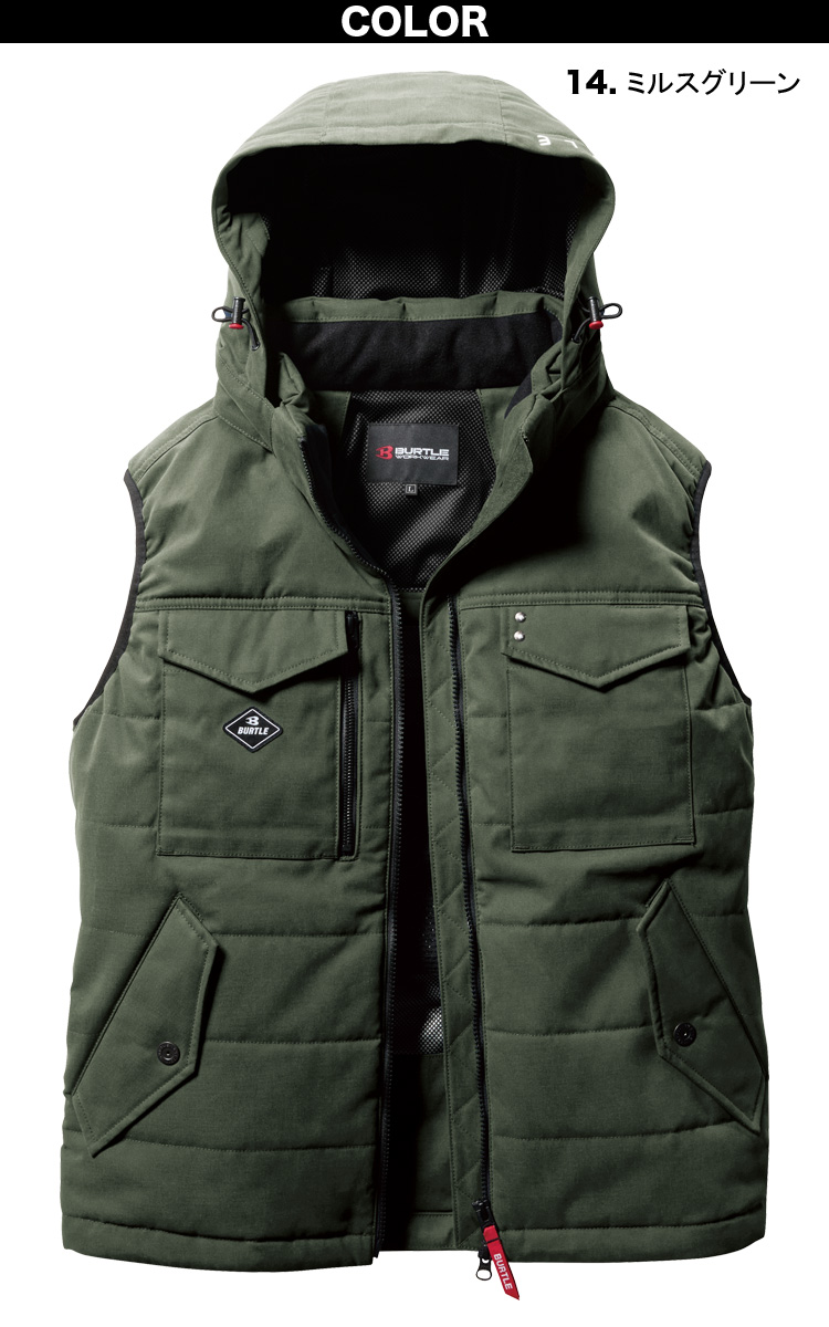 BURTLE（バートル） 2024年秋冬 BURTLE 5054 大きいサイズ BIG XXL-3XL