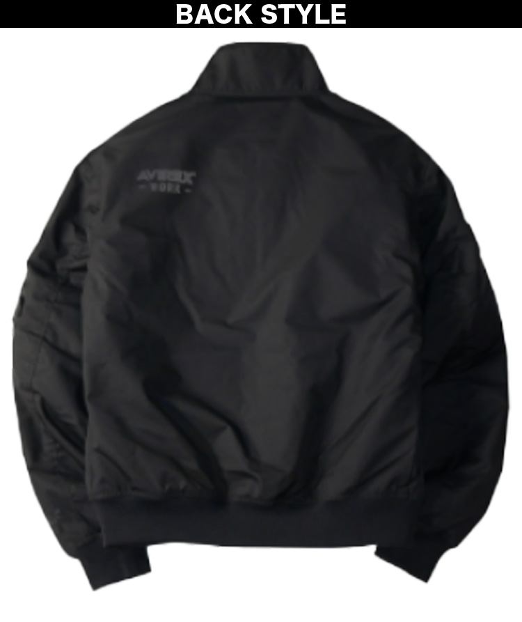 クロダルマ AVIREX フライト防寒ジャケット AV501 アヴィレックス 長袖