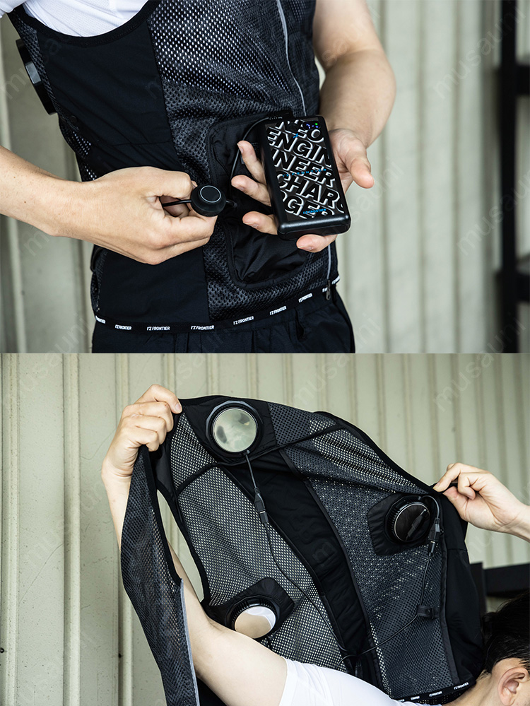 I'Z FRONTIER インナーベスト(ビッグペルチェ3個タイプ)大型ペルチェ