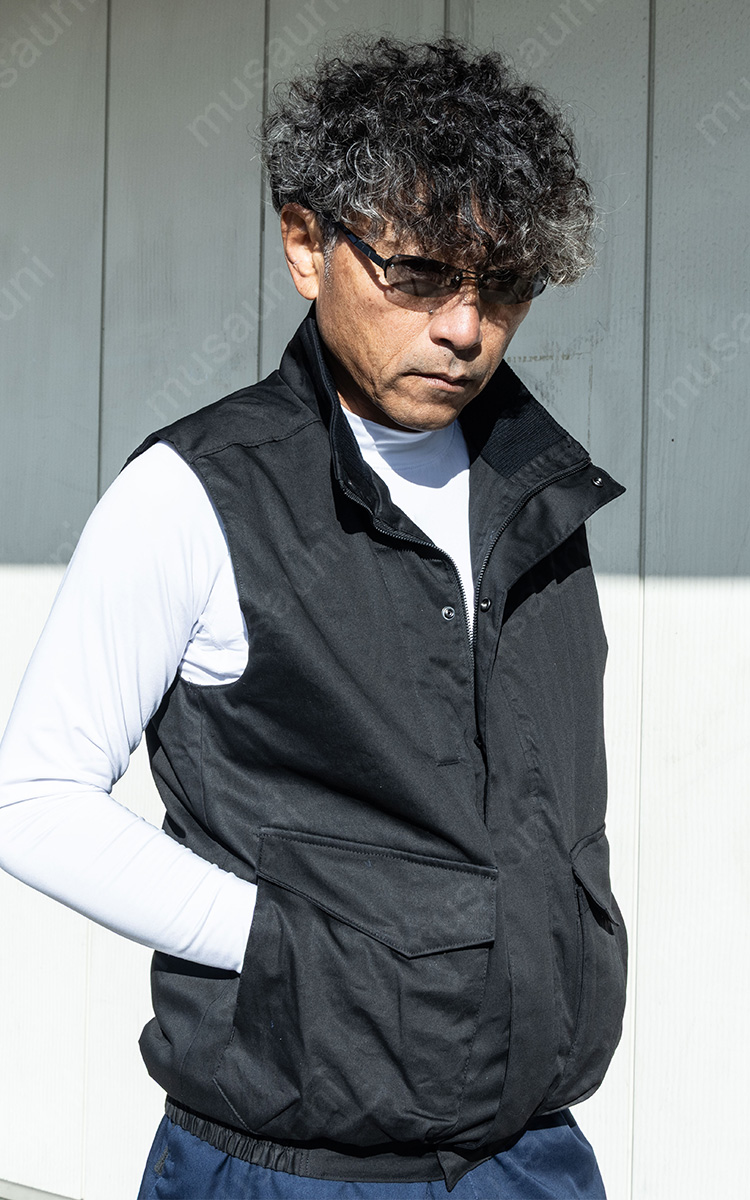 村上被服 2025年新作 秋冬 HONO 難燃軽防寒ベスト 4199 耐炎 耐熱 耐電