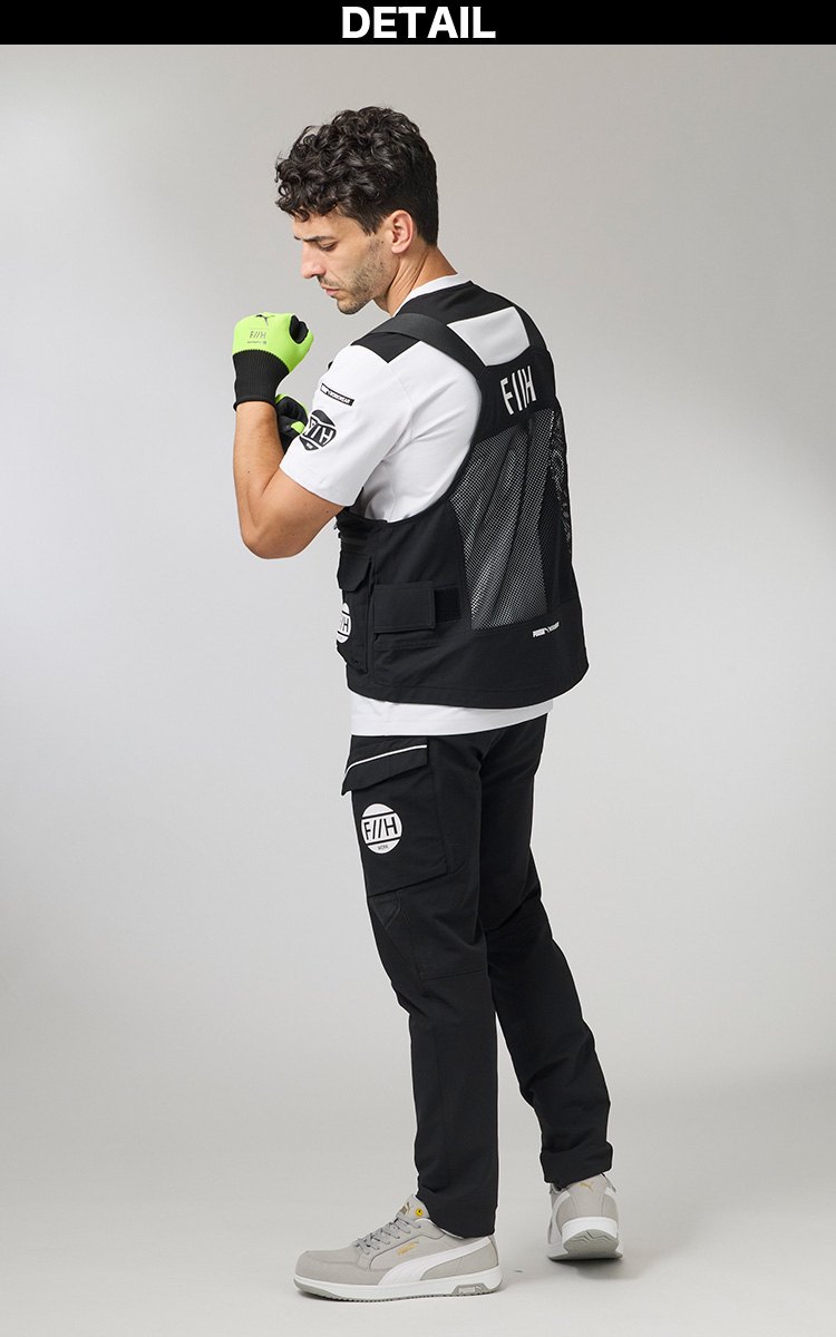 PUMA WORKWEAR WORKWER F//H ワークベスト PW-3012G ヒロミコラボ