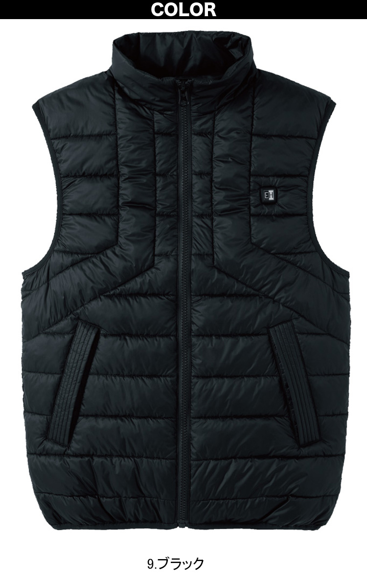 2024年新商品 サンエス SUNS EH32490/RD9241 カーボンヒートベスト