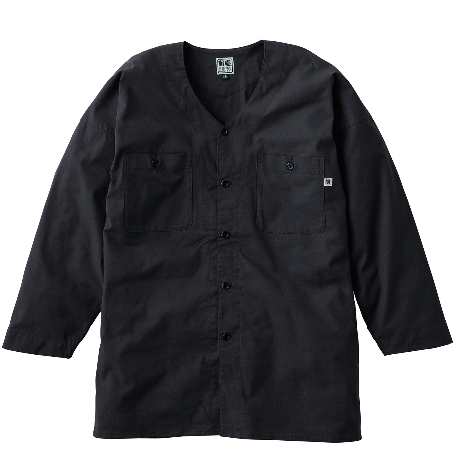 寅壱 春夏 鯉口シャツ 2250-630 TORA 綿100％ 軽量 通気性 和柄 鳶服