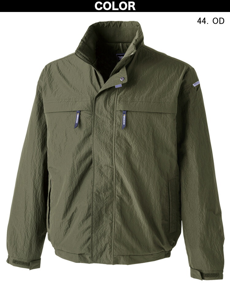 寅壱 ライト防寒ジャケット 2590-124 M-5L 裏フリース 保温 軽量