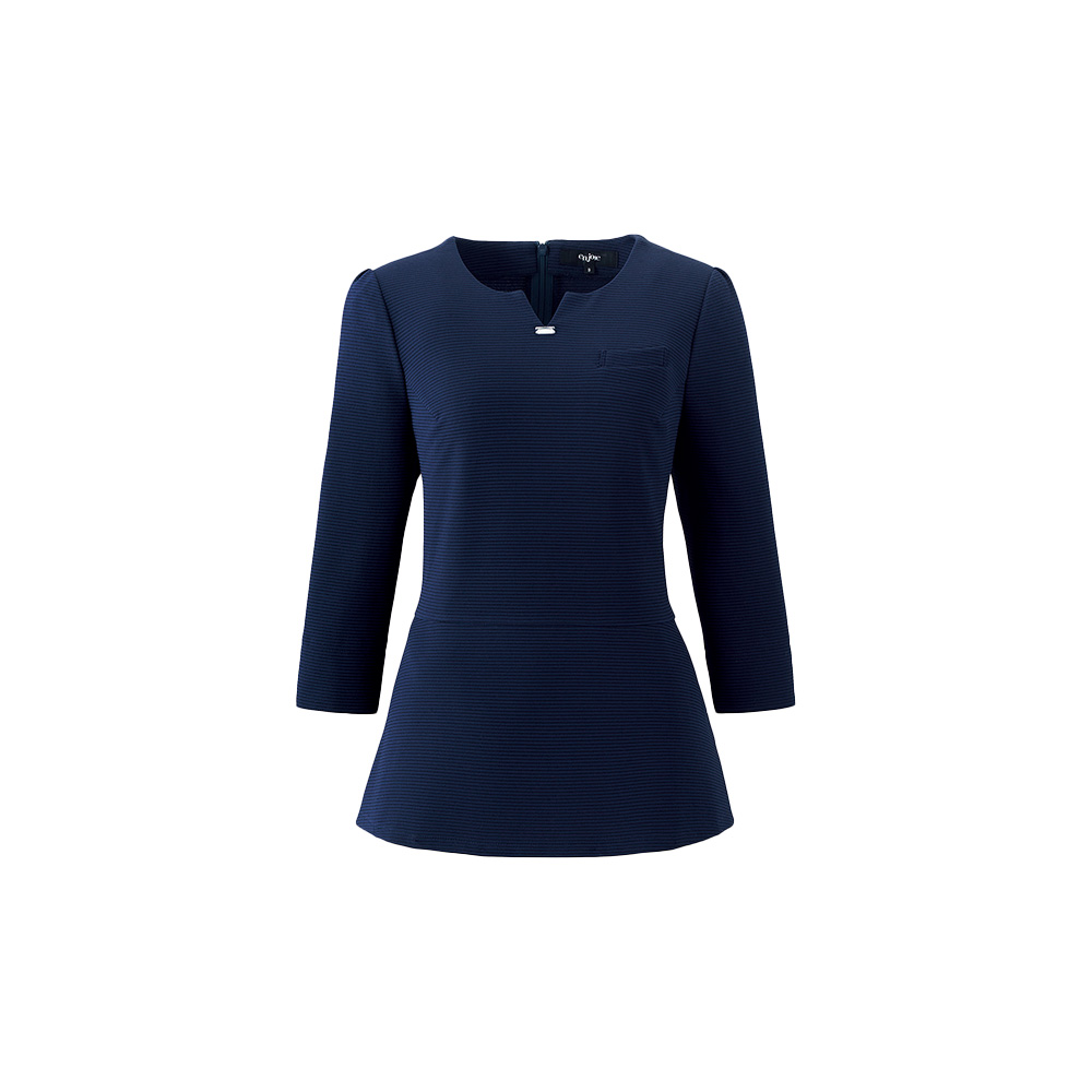 en joie アンジョア プルオーバートップス  17号 19号 レディース ユニフォーム 制服 クリニック 施術 受付 美容医療 サロン かわいい 46555 宅配のみ ジョア en joie アンジョア プルオーバートップス 17号 19号