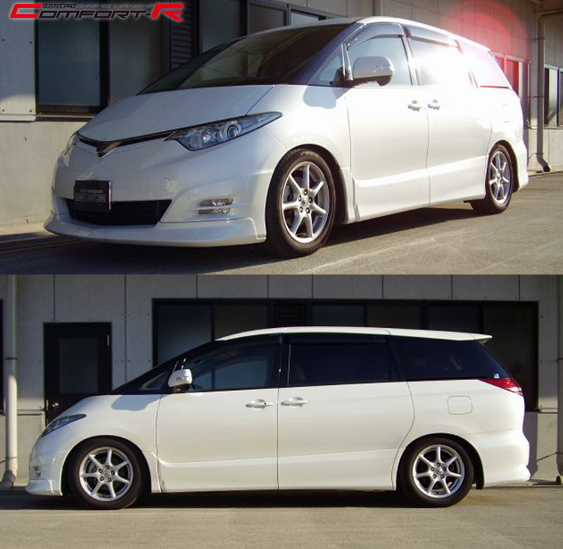 tanabe×SUSTEC PRO CR]GSR55W エスティマ(4WD_3500 NA_H18/1〜R1/10)用