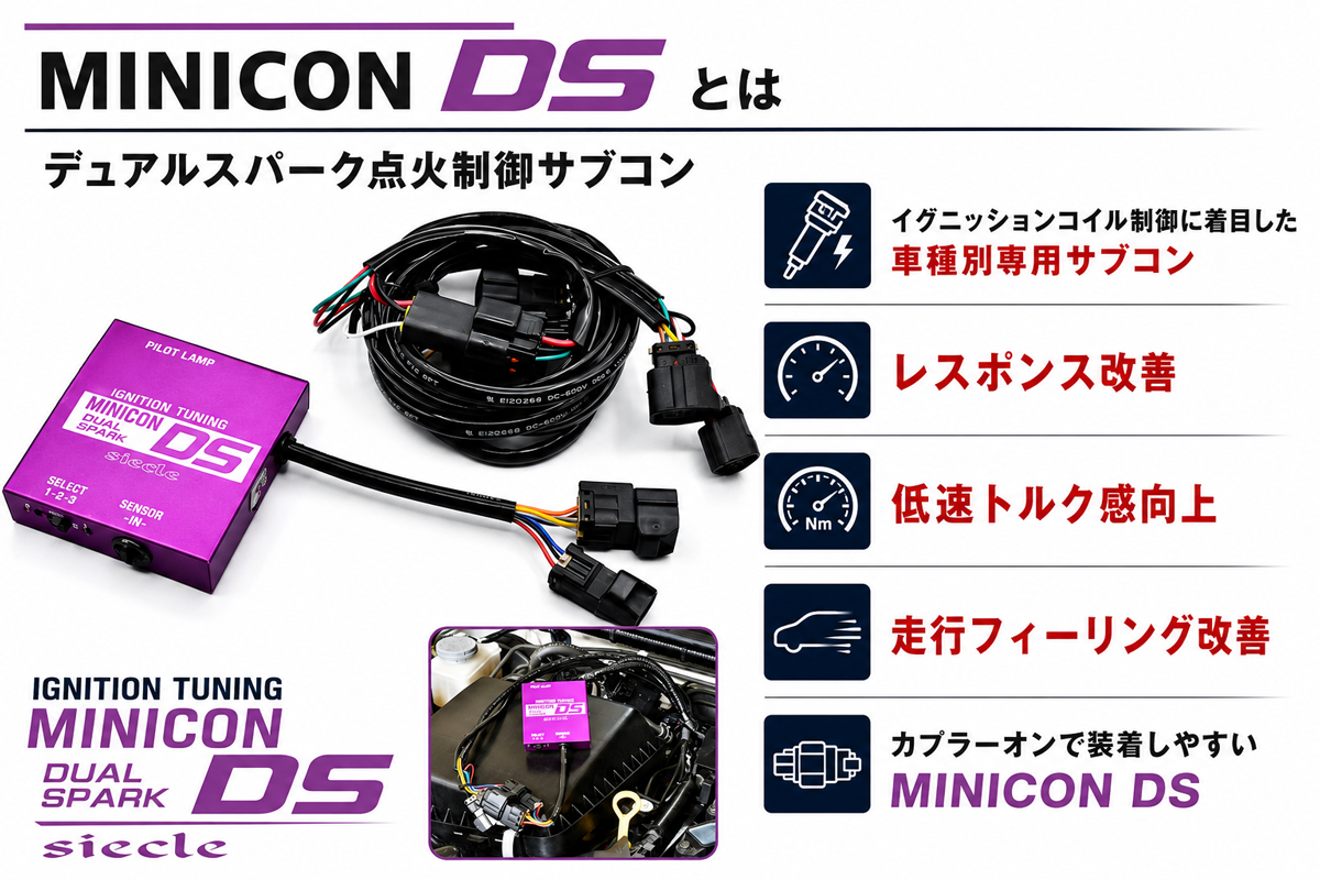 MINICON DS デュアルスパーク 点火制御サブコン
