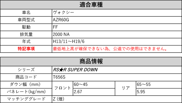 RS R RSR SUPER DOWNAZRG ヴォクシー Z 煌2WD  NA H