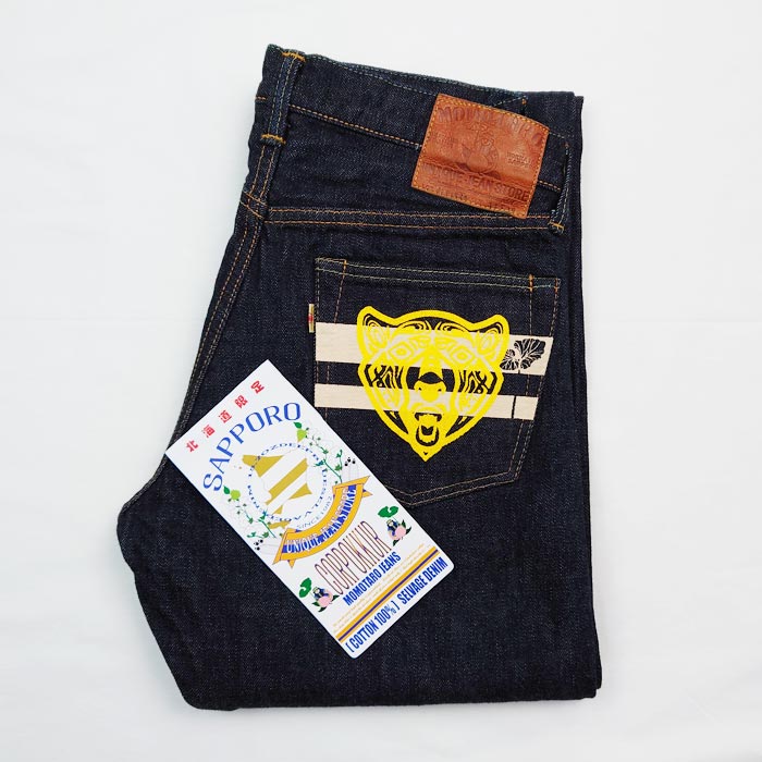 桃太郎ジーンズ × UNIQUE JEAN STORE コラボデニム Corpokkur コロポックル 熊 0201UJS-K 2023年 限定  特別プリント チェーンステッチ 裾上げ無料 送料無料 : 0201ujs-k : UNIQUE JEAN STORE - 通販 -  Yahoo!ショッピング