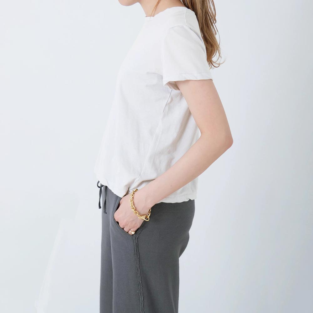 GREYCHORD グレーコード 233GC14 LIZA リザ ストーングレー レディース レギュラーフィット TEE 無地 カットソー 送料無料 GREYCHORD グレーコード 233GC14 LIZA リザ ホワイト レディース