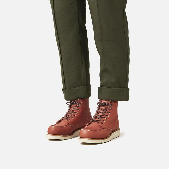 【新品未使用】RED WINGピンク 6インチ クラシックモック 24cm 6-inch Classic Moc | レッドウィング オフィシャルサイト（公式