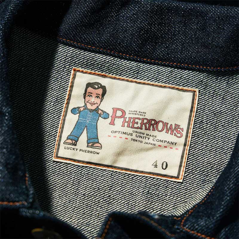 Pherrow's（フェローズ） 400J デニムジャケット 1stタイプ インディゴ