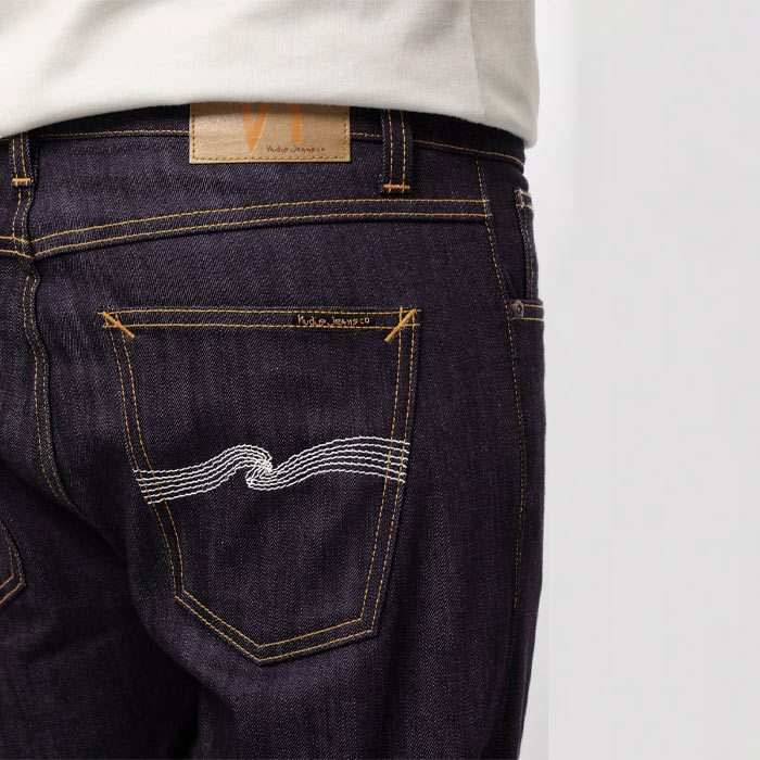 Nudie Jeans Lean Dean Dry Ecru Embo ストレッチジーンズ Nudie Jeans Lean Dean Dry Ecru Embo jeans ヌーディージーンズ