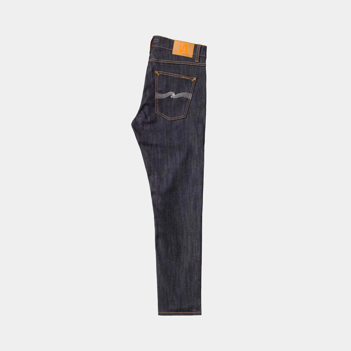 Lean Dean Dry Ecru Embo Nudie jeans ヌーディージーンズ メンズ 53161-1039 ネイビー レングス32  スキニー スリム タイト フィット カジュアル デニム